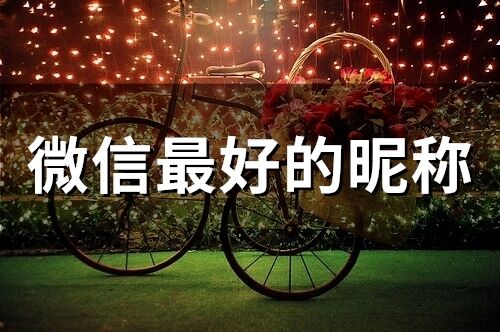 微信最好的昵称(69个)